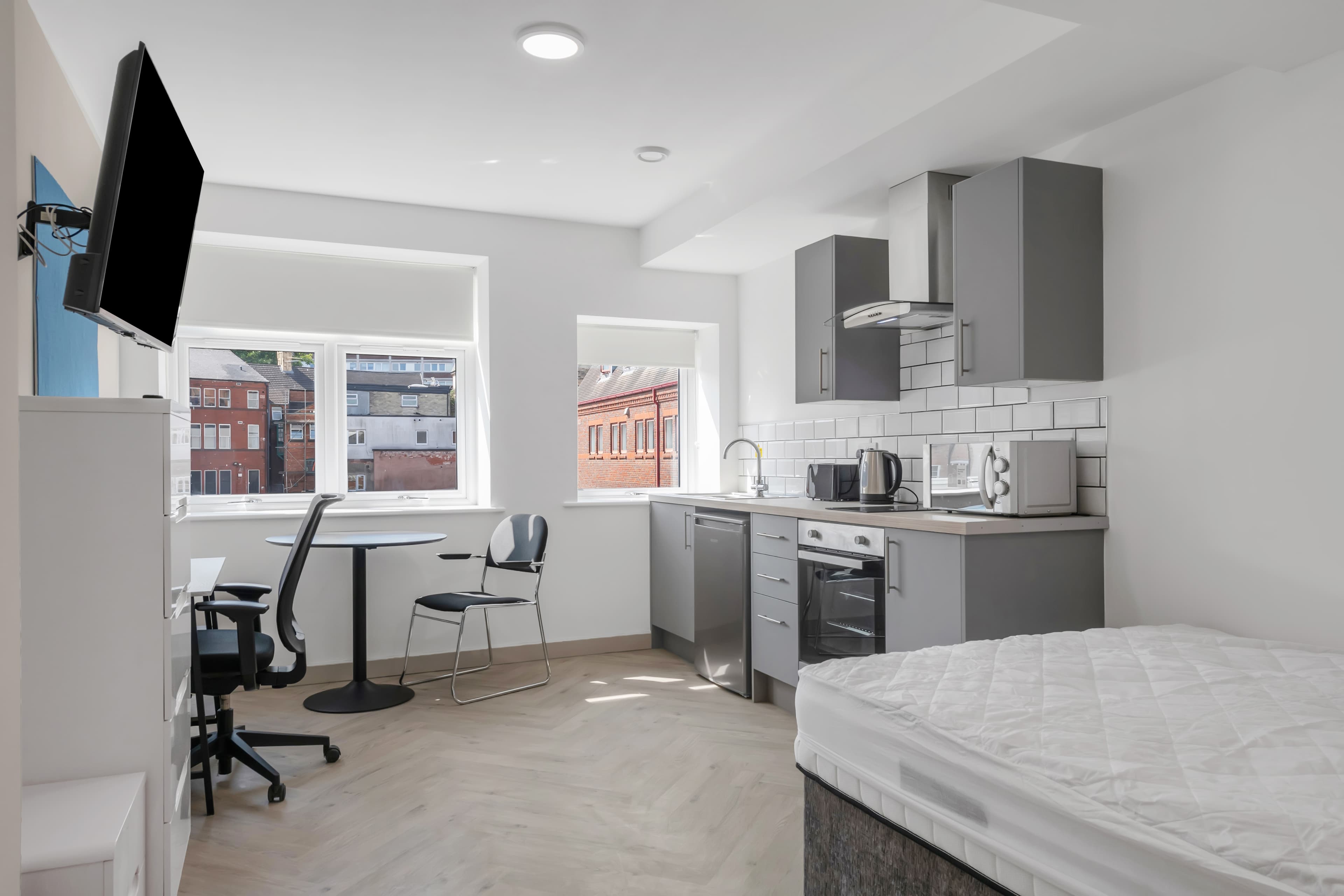 Premium Studio, Victoria House City Nest Student Living, Derby - view 1